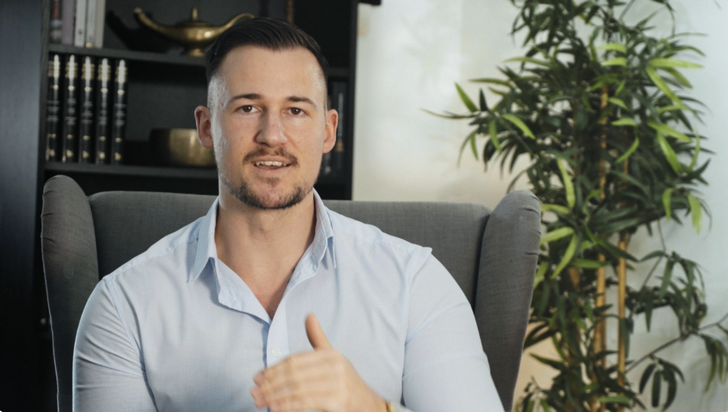 Dustin Kunz im Coaching-Setup